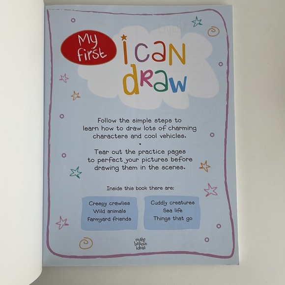 My First I Can Draw with Pull-Out Practice Pages - Ages 3+ - Picture 5 of 6